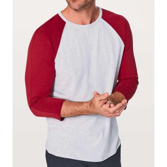 LULULEMON Men’s Bodhi 3/4 Sleeve Baseball Shirt - Picture 1 of 5